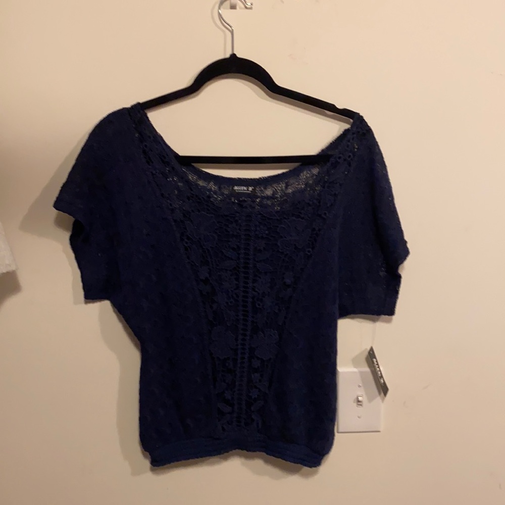 Lace top with tank underneath